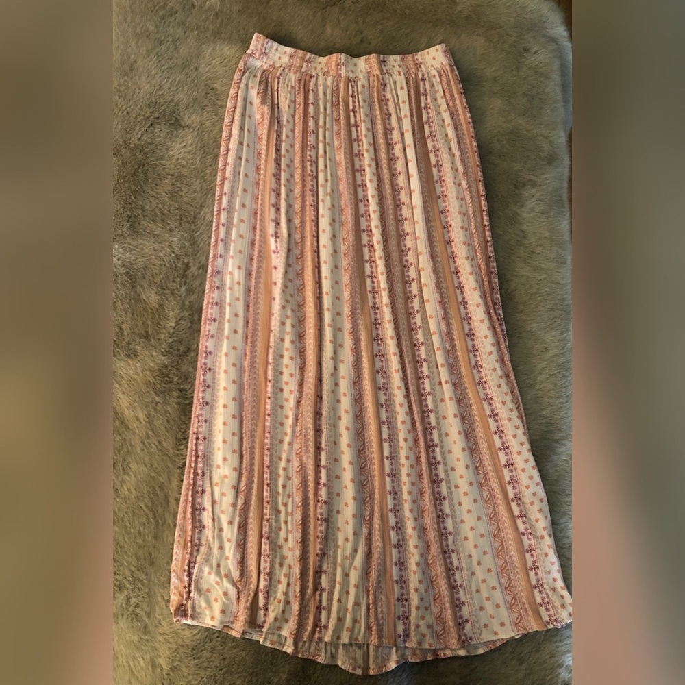 Boho maxi skirt